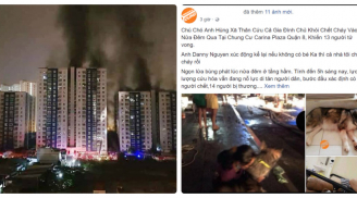 Câu chuyện về chú chó Alaska xả thân cứu chủ thoát khỏi đám cháy chung cư Carina Plaza