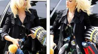 Nữ ca sĩ Gwen Stefani đẹp sang chảnh bên bạn trai, 'đốn tim' người hâm mộ