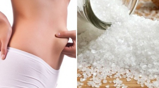 Sử dụng muối và bài tập dưới đây, bao nhiêu mỡ bụng cũng tiêu tan trong vài ngày