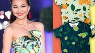 Mát mắt với gu thời trang họa tiết trái cây - hot trend nổi bật mùa hè 2018