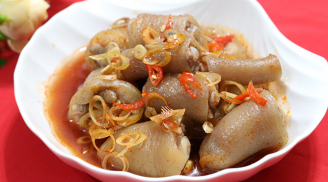 Cách làm đuôi heo ngâm mắm đơn giản