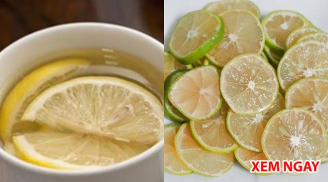 Cứu tinh của 1 đời người - tác dụng không ngờ của nước chanh ấm đã được khoa học chứng minh