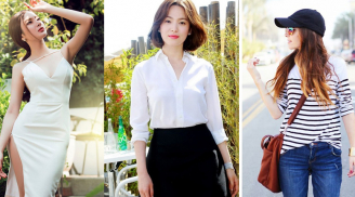 8 kiểu trang phục nhìn đơn giản nhưng các nàng cứ diện lên là chàng 'chết mê chết mệt'
