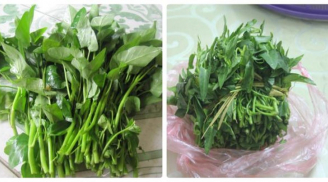 Cách nhận biết rau củ quả sạch và rau nhiễm hóa chất đơn giản chị em nhất định phải biết