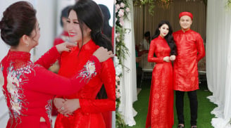 Những hình ảnh hiếm hoi trong lễ ăn hỏi Vân Navy và chồng doanh nhân