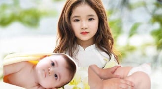 Mách khéo 4 bí kíp giúp mẹ 'nặn tướng' cho bé gái sơ sinh, mày lá liễu, mũi dọc dừa, xinh lung linh...