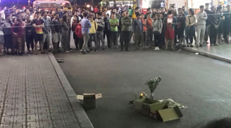 Vụ trẻ sơ sinh rơi ở chung cư Linh Đàm: ''Thi thể bé không được quấn khăn, tôi còn cởi áo che cho cháu''