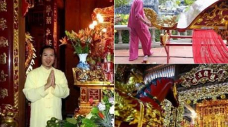 “Thiên Trường Vọng Phủ” của Vượng râu vẫn phải chào thua nhà thờ Tổ của Hoài Linh về độ hoành tráng
