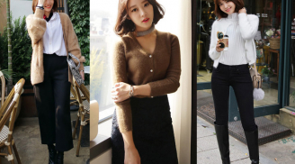 1001 kiểu biến hóa cực xinh với áo khoác cardigan cho các nàng xuống phố ngày se lạnh