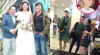 Lộ ảnh 'Hà Hoa hậu' đi chơi cùng ông xã đại gia sau ồn ào bị tố là kẻ giật chồng người khác