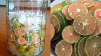 Ngâm chanh với thứ này để uống, mỡ thừa lâu năm đến đâu cũng giảm một mạch nhanh chóng bất ngờ