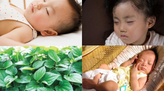Mách mẹ tuyệt chiêu trị bệnh ra mồ hôi trộm ở trẻ khi ngủ