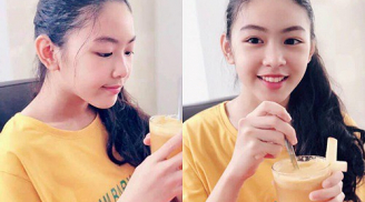Con gái Quyền Linh lộ rõ khí chất của hoa hậu tương lai khiến cho nhiều người phải phát thèm