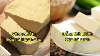 Người bán đậu không 'bật mí' cho bạn biết ĐẬU PHỤ CHỨA THẠCH CAO hay không, nắm lấy kẻo rước họa