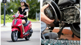 Chạy ngay sau khi đề máy làm xe tay ga nhanh hỏng, đọc để biết cách bảo vệ “túi tiền” của mình