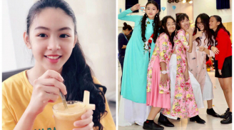 Con gái Quyền Linh làm người mẫu áo dài khiến dân mạng trầm trồ thán phục bởi điều này