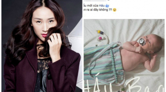 Trang Khiếu khoe con trai khiến cộng đồng mạng vô cùng thích thú bởi nét đáng yêu của bé