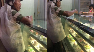Người cha lam lũ, dầm mưa đi mua bánh sinh nhật cho con khiến ai cũng nghẹn lòng