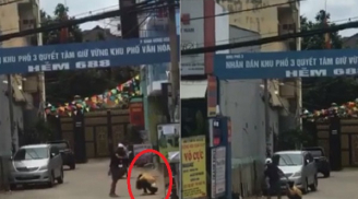 Cô gái trẻ bị bạn trai đánh đập không thương tiếc giữa đường gây phẫn nộ