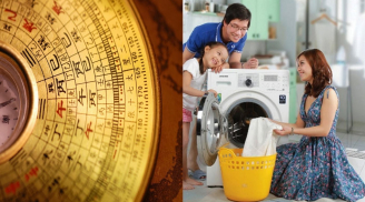 Đặt máy giặt đúng cung tài lộc: Gia chủ đang nghèo giàu đột phá, tình cảm gia đạo luôn êm ấm