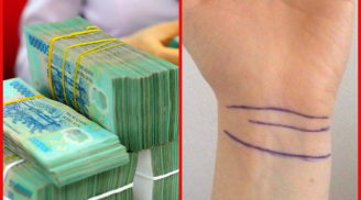 Ngó vân cổ tay 5 giây biết ngay vận mệnh tài lộc trọn đời: Phúc dày nhiều lộc hay phận mỏng lênh đênh