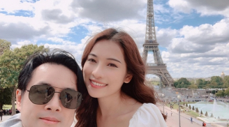 Vợ chồng Dương Khắc Linh-Sara Lưu tận hưởng tuần trăng mật ngọt ngào tại Pháp