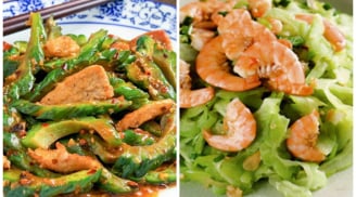 Quên mướp đắng xào trứng đi: Thực hiện hai món này lạ miệng cả nhà ai cũng mê