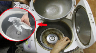 Muốn cơm chín dẻo thơm mà không lo tốn điện, nhớ lau sạch chỗ này trước khi nấu