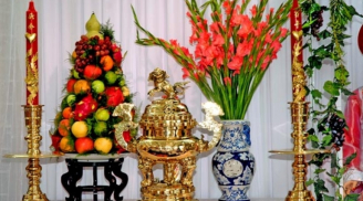 Sáng ngày rằm, mùng 1 đặt thứ này lên bàn thờ cuối năm tiền về tiêu thả ga không hết