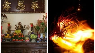 Bàn thờ xuất hiện điều này: Tổ tiên trách phạt, cẩn trọng không tai ương đang tìm đến cửa