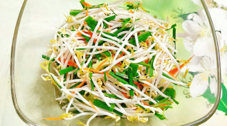 Quên dưa cà đi, tự làm dưa giá ăn liền cực ngon lại mát lành giải nhiệt, ai cũng tấm tắc khen
