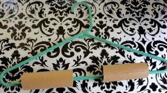 Đừng vội vứt lõi giấy vệ sinh đi, hãy cắt chúng và gắn vào móc quần áo, kết quả sẽ khiến bạn bất ngờ