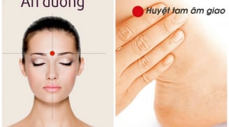 5 huyệt vị chống lão hóa và làm đẹp da, U30 nhất định phải biết để duy trì tuổi thanh xuân