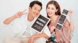 Sau 3 năm kết hôn, vợ diễn viên Quang Tuấn - Linh Phi đã mang thai con đầu lòng