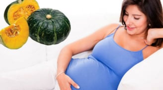 4 lợi ích không ngờ khi mẹ bầu ăn bí đỏ, nhất là điều thứ 3 ai cũng cần