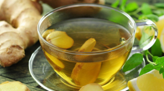 Mỗi ngày một cốc nước nóng với gừng tốt cho tiêu hóa, giảm cân hiệu quả