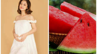 Mẹ bầu ăn dưa hấu ngăn ngừa phù nề, giúp thai nhi khỏe mạnh