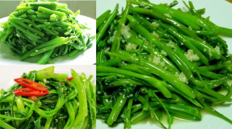 Muốn xào rau ngon xanh mướt cần nhớ bí quyết này, nhất là điều thứ 3 không phải ai cũng biết
