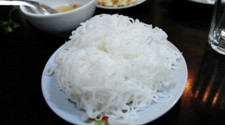 Cách chọn bún sạch, không tẩm hóa chất cực chuẩn