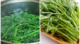 Bí quyết chọn mua rau muống ngon, không chứa hóa chất, ăn vào giòn tan
