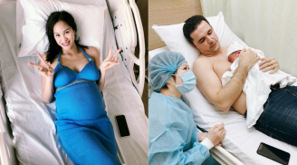 MC Phương Mai và ông xã ngoại quốc chính thức đón con trai đầu lòng chào đời