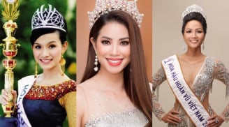 Chiêm ngưỡng vẻ đẹp vương miện Hoa hậu Hoàn Vũ qua các năm