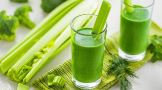Nước ép cần tây rẻ bèo giúp giảm cân hiệu quả, lại giúp thư giãn ngủ ngon tốt cho sức khỏe