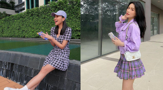 Thanh Hằng và loạt mỹ nhân Việt 'cưa sừng làm nghé' với sọc caro