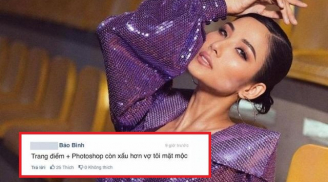 Tự khen mình đẹp, Á hậu Hoàng Thùy bị cánh mày râu chê bai thậm tệ “Xấu hơn vợ tôi để mặt mộc”