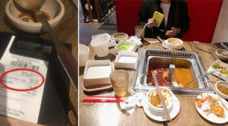 Ăn buffet bỏ thừa rau, nhà hàng cân lên đúng 292 gram, phạt khách 200 ngàn