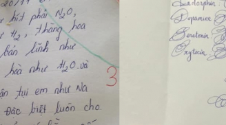 Những tấm thiệp chúc mừng 20/11 'chất như nước cất' của học sinh khiến dân mạng cười ngất
