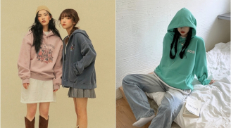 Muốn vừa nữ tính vừa cá tính, hãy mix ngay combo áo hoodie và loạt item sau