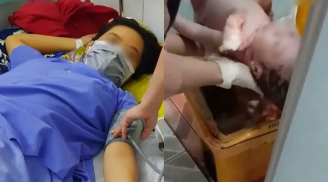 Hé lộ lời khai của sản phụ đẻ rơi trong nhà vệ sinh bệnh viện rồi bỏ con vào thùng rác