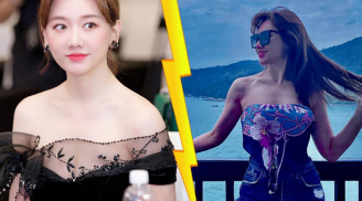 Hari Won sở hữu vóc dáng chuẩn nhưng bắp tay nổi chuột như dân tập thể hình